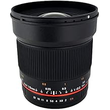 Rokinon 16M-M 16mm f/2.0 Aspherical Wide Angle Lens for Canon M-Mount