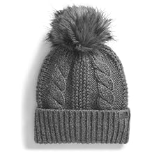 The North Face Womens Oh Mega Fur Pom Lined Beanie