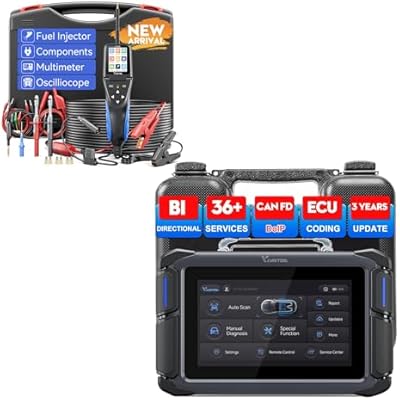 VDIAGTOOL VD70 أداة مسح ثنائية الاتجاه مع VDIAGTOOL V500 Auto Intelligent Power Circuit Probe Kit