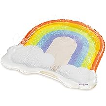 Funsicle 5 قدم Rainbow FunSpray Kids Splash Mat مع رشاشات للمسبح فوق الأرض