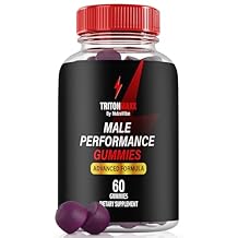 Triton Maxx Gummies for Men Official TritonMaxx Formula with Premium Ingredients to Help Maintain Performance, Stamina & Energy | Great-Tasting Gummy, Easy-to-Chew Gomitas (60 Gummies)