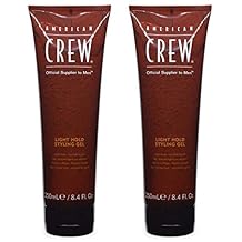 جل AMERICAN CREW Classic Light Hold Styling Gel 250ml / 8.45fl.oz. (حزمة 2)