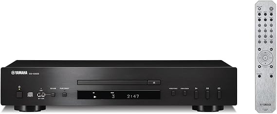 Yamaha CD-S303 مشغل أقراص مضغوطة فردي ، أسود