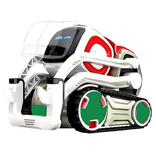 لحارس شاشة الوجه Cozmo Robot KIT حامي ممتاز من الهجمات غير المتوقعة للأطفال والحيوانات الأليفة. تضمين عجلات وأمبير. مجموعة زخرفة مصدات خضراء