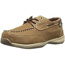 Rockport Men's Sailing Club Steel Toe Brown 11 W