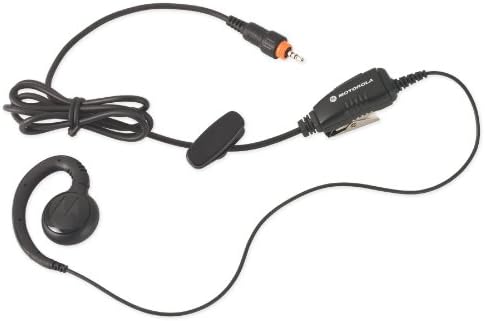 Motorola Solutions أجهزة راديو الأعمال HKLN4455 CLP دبوس واحد غير قابل للتعديل PTT قطعة أسود