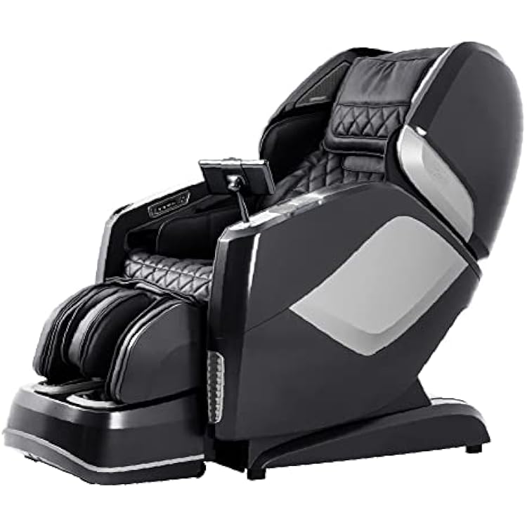 كرسي التدليك Osaki OS-4D Pro Maestro LE SL-Track مع الأسطوانة القدم ، Zero Gravity ، تصميم موفر للمساحة ، أسود