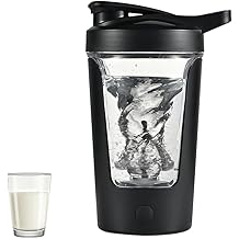 Electric Shaker Bottle, Blender Bottles For Protein Mixes, USB-C Rechargeable 12 oz, Portable Mixer Cup for Shakes and Meal Replacements