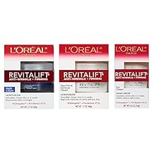 L'Oreal Paris Revitalift Base Day, Base Night, and Eye Regimen