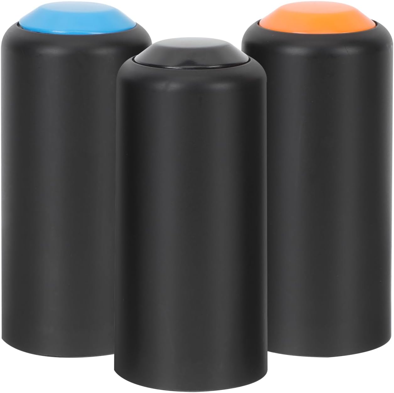 SUPVOX 3pcs Battery Covers for Wireless Microphones - Screw-on Cap Compatible with PGX2, SLX2, PG58, Models, Assorted Colors
