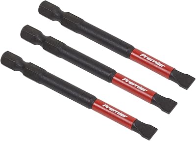 سيلي AK8253 3 pc 75 mm مشقوق 6.5 mm تأثير أداة السلطة بت مجموعة