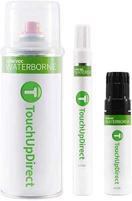 TouchUpDirect 41W Jet Black Pearl متوافق مع Mazda Exact Match Touch Up Paint Aerosol - Essential Package