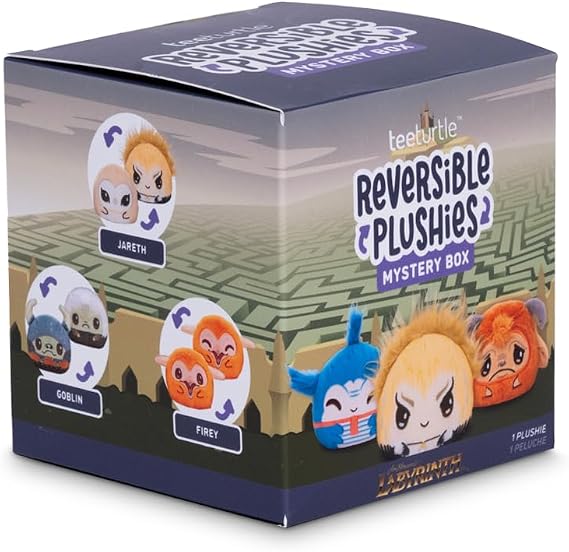 TeeTurtle Labyrinth 3" Reversible Plushie Blind Box - Cute Kawaii Soft Mystery Stuffed Animal - Set of 1
