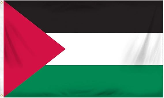 Home and Holiday Flags Palestine Polyester Flag 3' x 5'