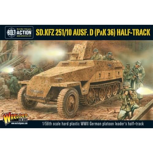 بولت العمل Sd.Kfz 25110 ausf D نصف المسار 1:56 الحرب العالمية الثانية العسكرية Wargaming البلاستيك نموذج كيت