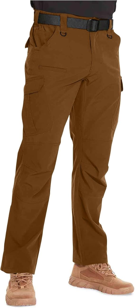 Tactical Pants Cargo Pants Outdoor Work Hiking Scratch Military Zipper Pocke Waterproof Lightweight Pants