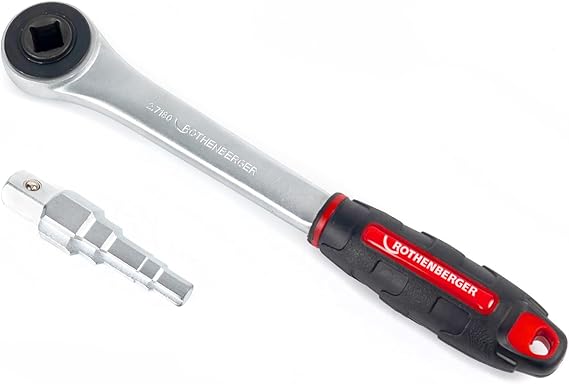 مجموعة مفاتيح Rothenberger 73297 Uni Steped مع السقاطة