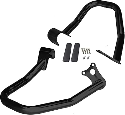 AIRCMT Highway Bar Engine Guard Crash Bar Kit Compatible with Indian Scout,ScoutSixty,ScoutBobber 2015-2020 Replace for 2881756-266 2015 2016 2017 2018 2019 2020 Black