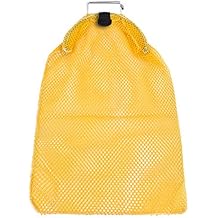 Trident Galvanized Wire Handle Mesh Gear and Game Bags with D-Ring ( Large، Yellow 18 "x 30" )