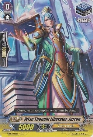 قتال!! Vanguard TCG - محرر الفكر الحكيم ، Jurron ( TD16 / 016EN ) - Trial Deck 16: الحكم الإلهي على اللهب المزرق