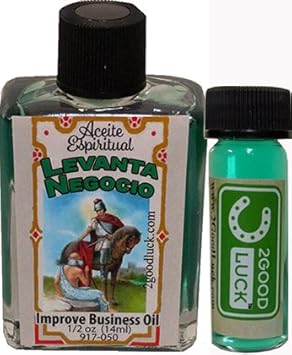 تحسين الأعمال والزيوت الروحية للسحر وأمبير. طقوس مع 1 مجموعة عطور درام. Levanta Negocio Aceite Espiritual Rituales Y Magia.