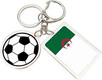 2026 World Cup Fan Soccer Keychain - 2026 World Cup Flag Keychain, Soccer Fan Gift & Souvenir 2PCS