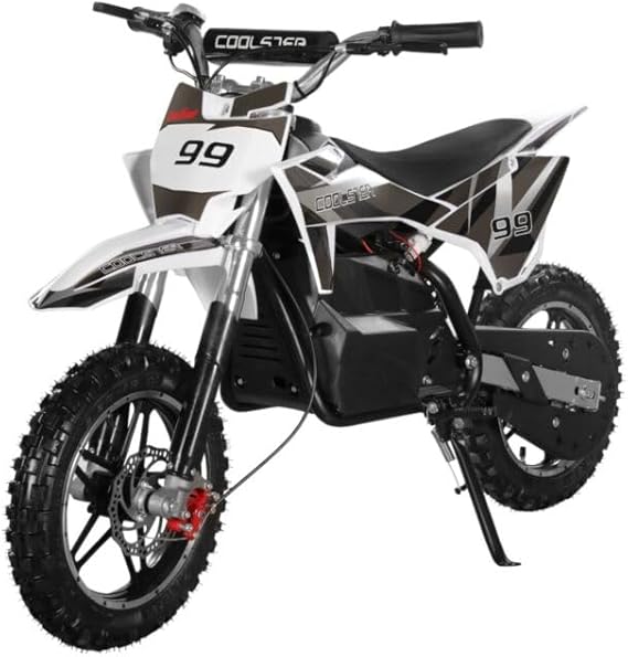 36V Electric Dirt Bike for Kids, 500W Off-Road Dirt Bike