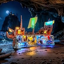 مجموعة إضاءة BRIKSMAX 2.0 متوافقة مع مجموعات بناء Lego 21363 Goonies Ideas - مجموعات إضاءة LED أصلية (ملحقات فقط)، وتقنية إخفاء الكابلات للعرض والهدايا وهواة الجمع