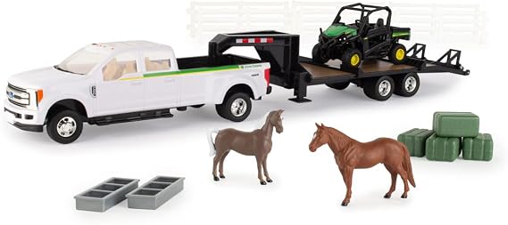 لعبة John Deere 1/32 RSX860i Gator Hauling Set - LP82784