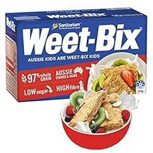 Weet-Bix Organic 97٪ حبوب الحبوب الكاملة ( عبوة 2 × 575 جم ) تم التحقق من مشروع غير الكائنات المعدلة وراثيًا ، صحة القلب ، كوشر ، نباتي   
