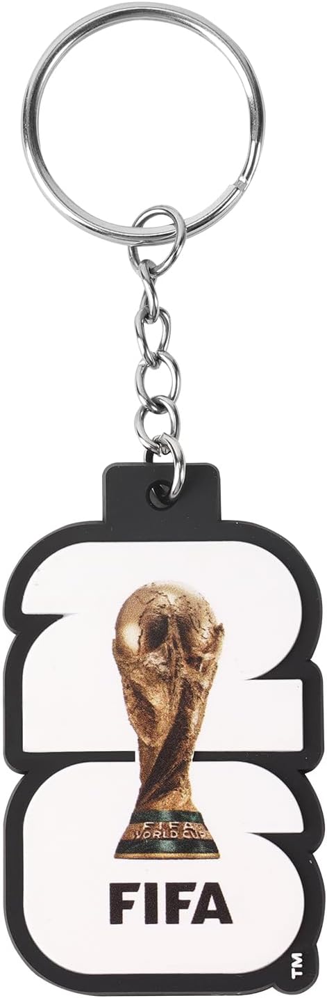 Official 2026 FIFA World Cup Keychain,Soccer Fan Bag Charm,Sports Collectible, Party Favor,Tournament Souvenir/Gift.