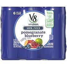 V8 الرمان Blueberry ، 8 Fl Oz (حزمة 6)
