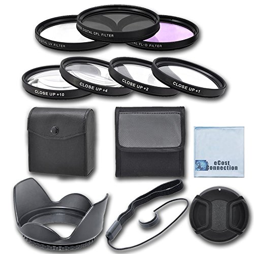 67mm High resolution Pro series Multi Coated HD 3 Pc. Digital Filter Set  67mm Pro Series 4pc HD Macro Close Up Filter Set 1 2 4 10  Hard Tulip Lens Hood  Universal Lens Cap Keeper  Snap On Lens Cap For Tamron Zoom Wide Angle-Telephoto AF 28-75mm f2.8 XR Di LD Aspherical IF Autofocus Lens, Zoom Super Wide Angle SP AF 17-50mm f2.8 XR Di II LD Aspherical [IF] Autofocus Lens, 28-300mm f3.5-6.3 XR Di VC LD Aspherical IF Macro Lens and More Models  eCost Microfiber Cleaning Cloth