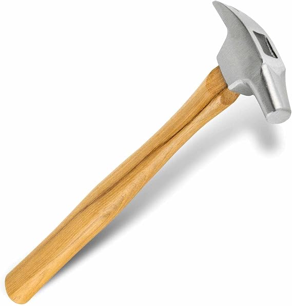 Jeffers Equine Farrier Driving Hammer for Horses Wooden Handle Horseshoe Hammer, Livestock Tool for Hoof Care, Shoeing, Trimming, Nails, Horseshoes, Equestrian Supplies, Steel Head, Toolbox