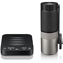WACACO Exagram Pro & Exagrind Coffee Combo - ميزان إسبريسو ذكي مع مجموعة مطحنة قهوة يدوية، زوج مثالي للطحن والتخمير الدقيق