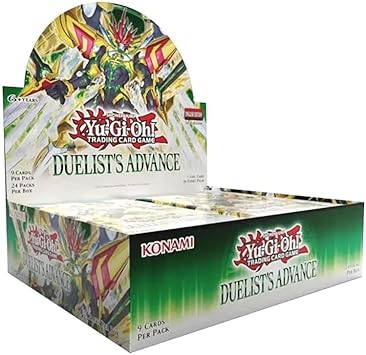 مجموعة تعزيز لعبة بطاقات التداول Konami Yu-Gi-Oh Duelists Advance الإصدار الأول