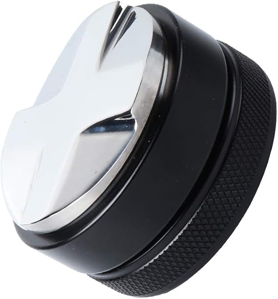 51MM قابل للتعديل موزع قهوة اسبريسو، أداة توزيع اسبريسو مع 4 المنحدرات زاوية يناسب 51 mm بوتومليس بورتافيلتر
