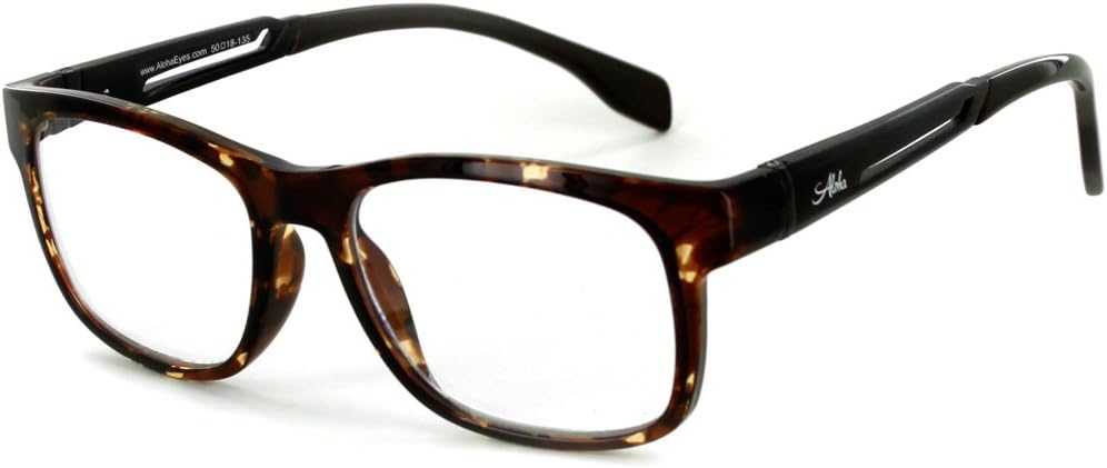 Alumni RX06 Optical-Quality Reading Glasses with Aluminum Frames for Men Tortoise 2.50