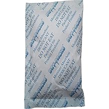 Silica Gel Desiccants 2-1 / 4 x 1 1/2 Inches - 25 Silica Gel Packets of 10 Grams لكل منها بواسطة عبوات جافة