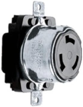 وعاء قفل Hubbell 50A 125V 3P