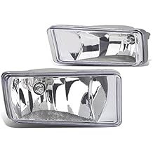 DNA MOTORING FL-ZTL-111-CH Front Bumper Fog Light Driver & Passenger Side [ متوافق مع 07-08 Escalade / 07-13 Avalanche / 07-15 Silverado ]