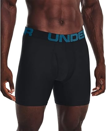 Under Armour 3-Pack Performance Tech Solid 6 Boxer Briefs