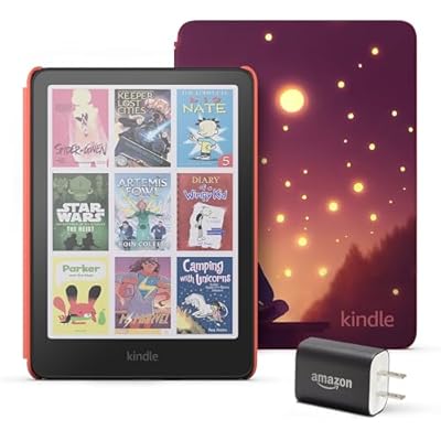 Introducing Amazon Kindle Colorsoft Kids Essentials Bundle including Kindle Colorsoft Kids (16 GB) First Kindle for kids in color - Starlight Reading and Power Adapter