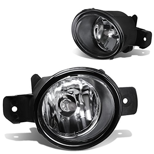 DNA MOTORING FL-ZTL-211-CH Fog Light Driver & Passenger Side [ متوافق مع 11-13 G37 13 JX35 08-10 M35 08-10 M45 ]