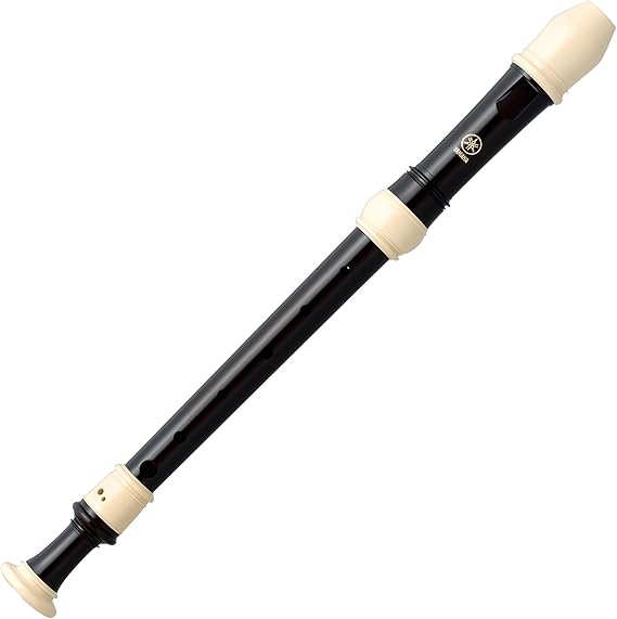 Yamaha YRA-302B Alto Recorder ، تشطيب بني ناعم ، مفتاح F