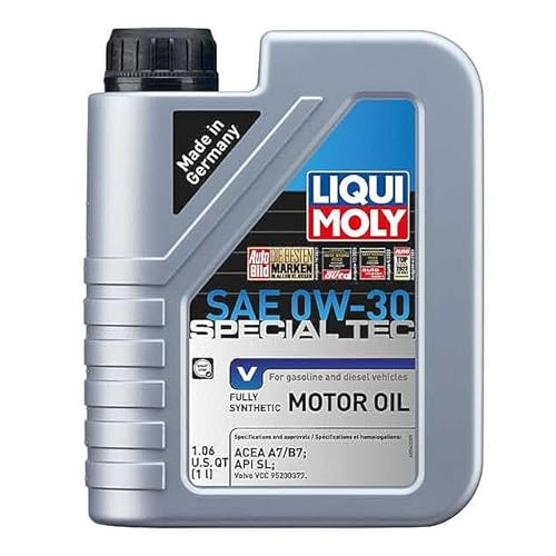 Liqui Moly Special Tec V SAE 0W-30 | زيت محرك صناعي بالكامل | 1 لتر | رمز المنتج: 20202 | عبوة من 6 قطع