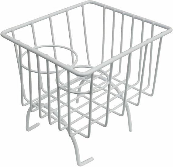 Wire Frame Hump Basket, for Beetle, Ghia & Thing, White, Compatible with Dune Buggy