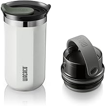 WACACO Octaroma & EXAFLOW Pour-Over Bundle - 10oz Vacuum Insulated Tumbler with Multi-Function Push-Button Lid