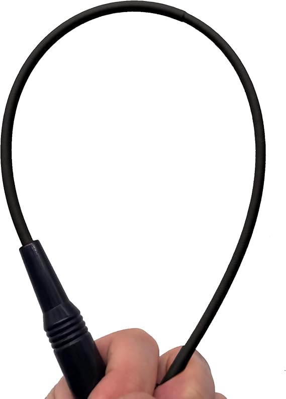 Extended Long Range Flexible Receiver Antenna for Garmin GPS handhed Alpha 300 300i 100 200 200i Astro 220 320 430, for Garmin Alpha Accessories (Black)