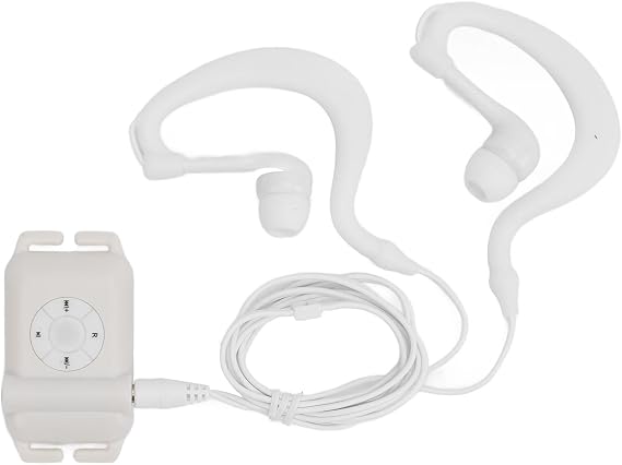 MP3 Player with Headphones, Portable Lightweight Music Player for Sports Running, Exercise, Cycling, IPX8 Water Resistant MP3 Player, MP3 WMA Music Playback (4GB)
